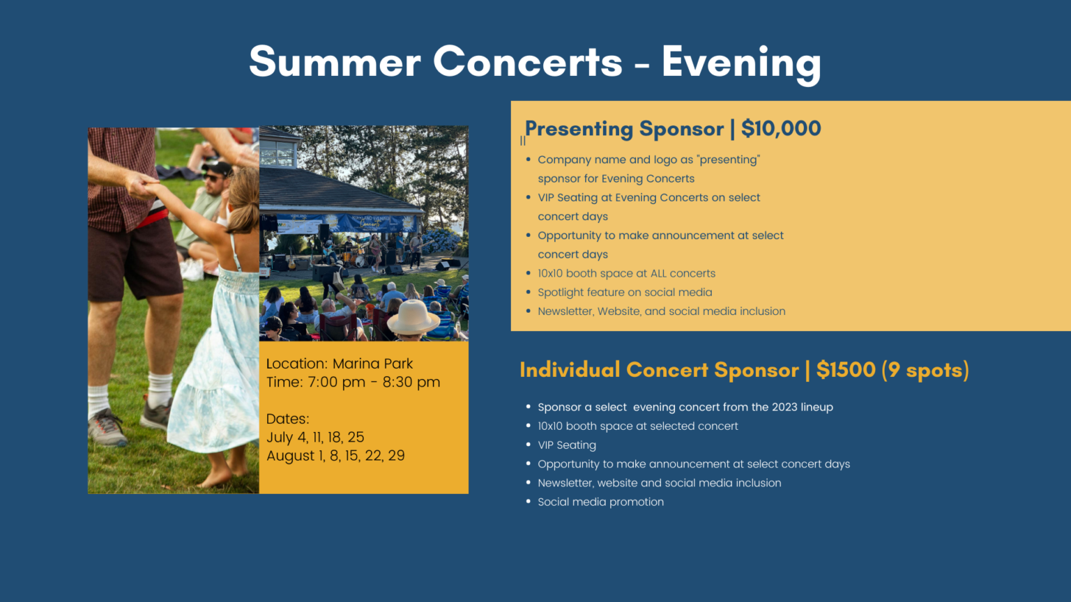 Summer Concerts Kirkland Downtown Association